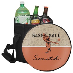 Retro Baseball Collapsible Cooler & Seat (Personalized)