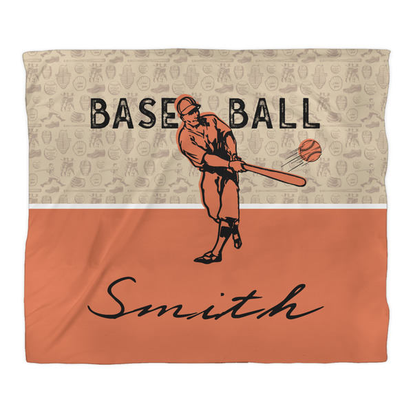 Retro Baseball Comforter - King - Front