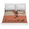 Retro Baseball Comforter - King (Personalized)