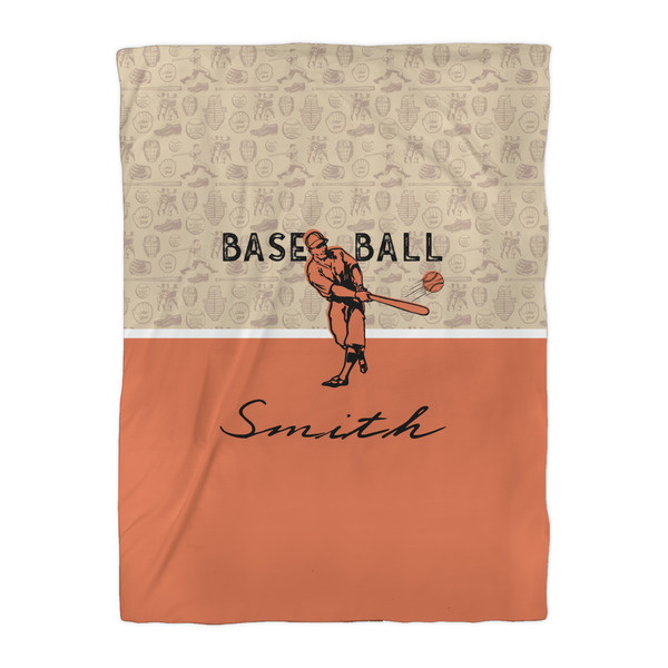 Retro Baseball Comforter - Twin XL - Front