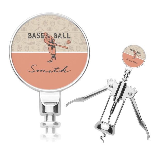 Custom Retro Baseball Corkscrew (Personalized)