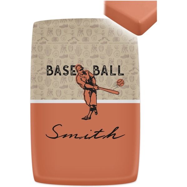 Retro Baseball Crib Fitted Sheet - Apvl