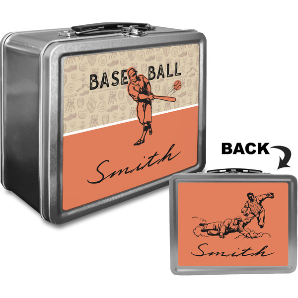 Retro Baseball Custom Lunch Box / Tin Approval