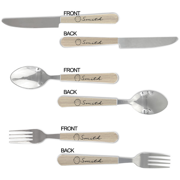 Retro Baseball Cutlery Set - APPROVAL