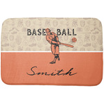 Retro Baseball Dish Drying Mat (Personalized)