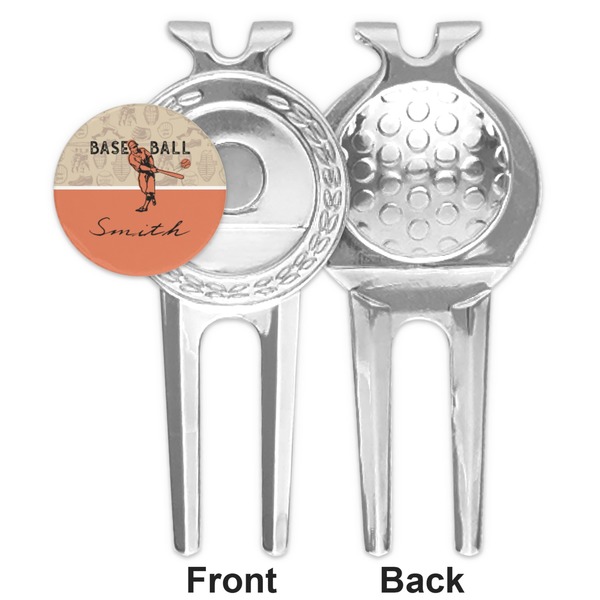 Retro Baseball Divot Tool - Second