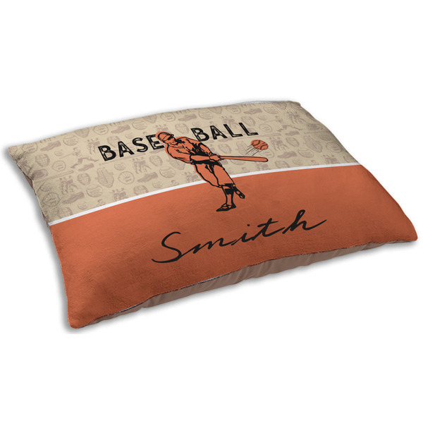 Retro Baseball Dog Beds - SMALL