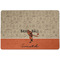 Retro Baseball Dog Food Mat w/ Name or Text