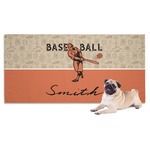 Retro Baseball Dog Towel (Personalized)
