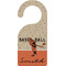 Retro Baseball Door Hanger w/ Name or Text