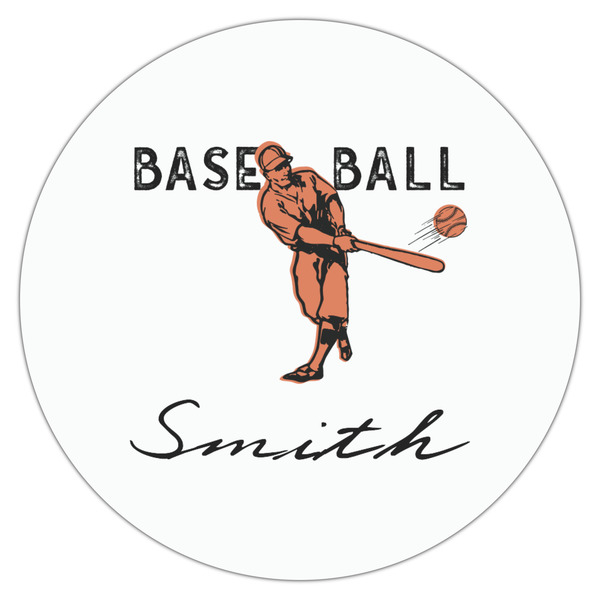Retro Baseball Drink Topper - XSmall - Single