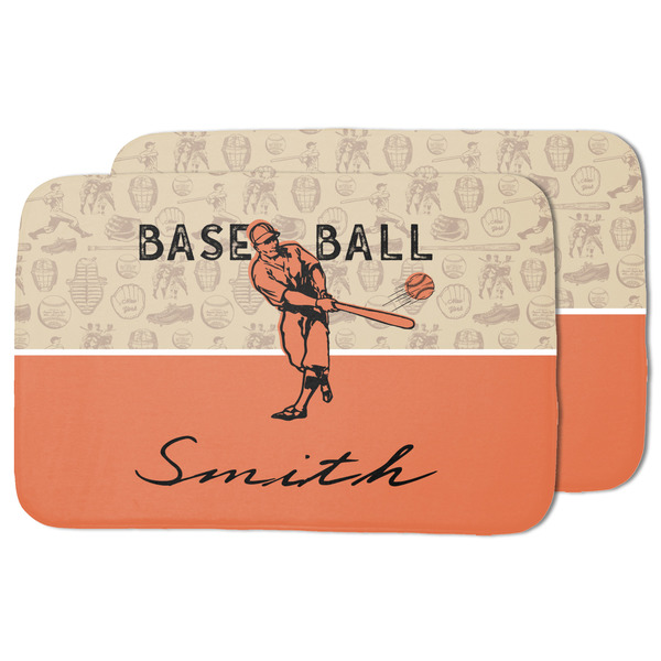Retro Baseball Drying Dish Mat - MAIN