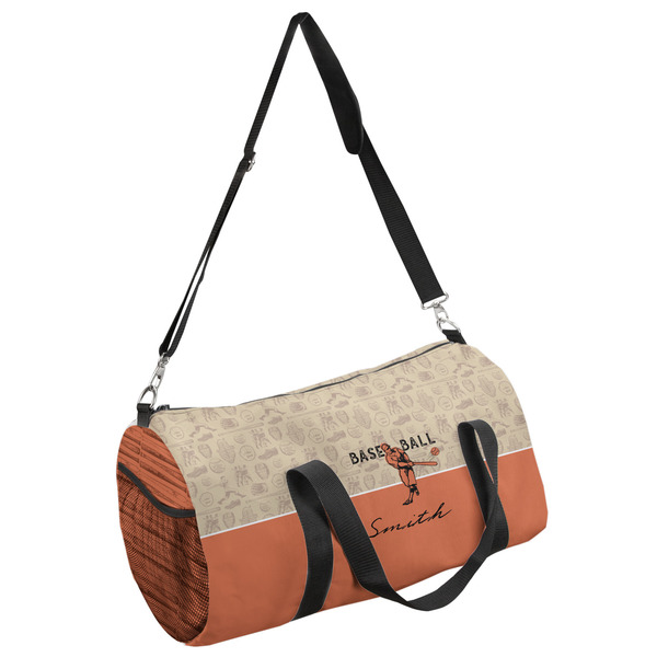 Custom Retro Baseball Duffel Bag - Small (Personalized)