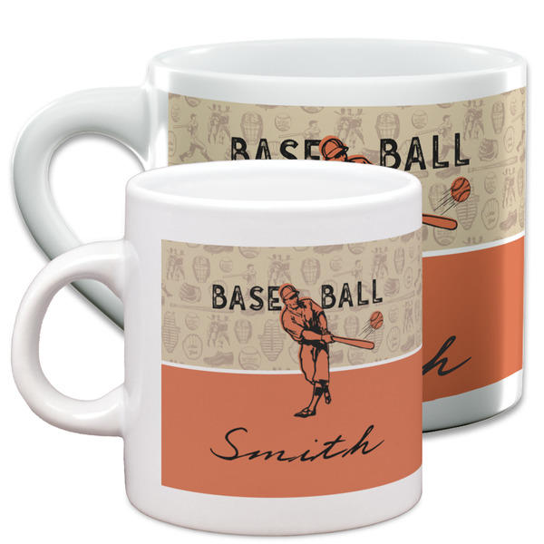 Retro Baseball Espresso Mugs - Main Parent