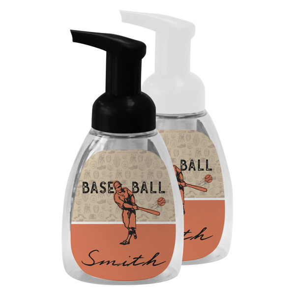 Retro Baseball Foam Soap Bottles - Main