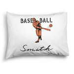 Retro Baseball Pillow Case - Standard - Graphic (Personalized)