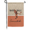 Retro Baseball Garden Flag (Personalized)