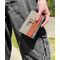 Retro Baseball Genuine Leather Womens Wallet - In Context