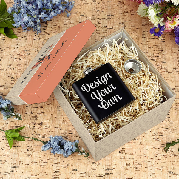 Retro Baseball Gift Boxes with Lid - Canvas Wrapped - Large - In Context