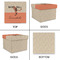 Retro Baseball Gift Boxes with Lid - Canvas Wrapped - Medium - Approval