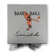 Retro Baseball Gift Boxes with Magnetic Lid - Silver - Approval