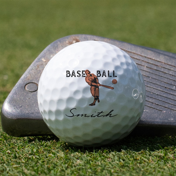 Retro Baseball Golf Ball - Branded - Club