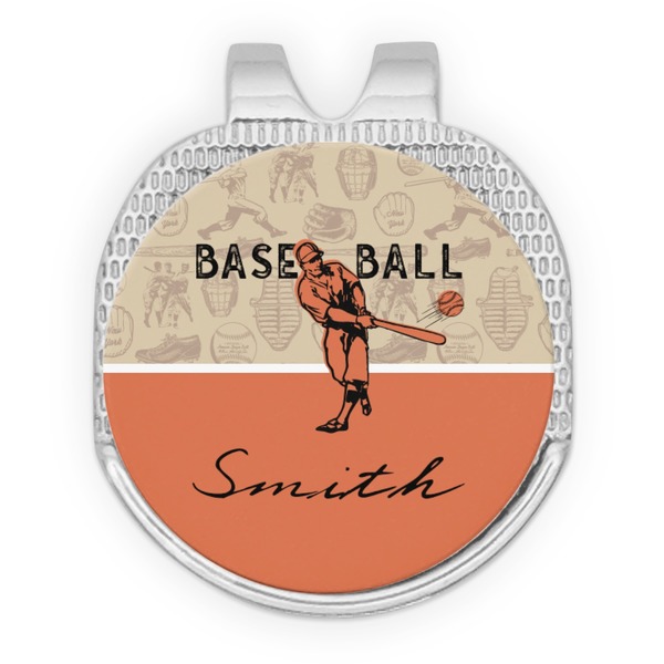 Retro Baseball Golf Ball Hat Clip Marker - Apvl