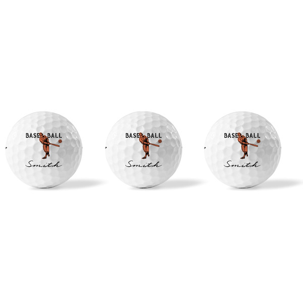 Retro Baseball Golf Balls - Titleist - Set of 3 - APPROVAL