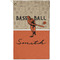 Retro Baseball Golf Towel (Personalized) - APPROVAL (Small Full Print)
