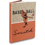 Retro Baseball Hardbound Journal (Personalized)