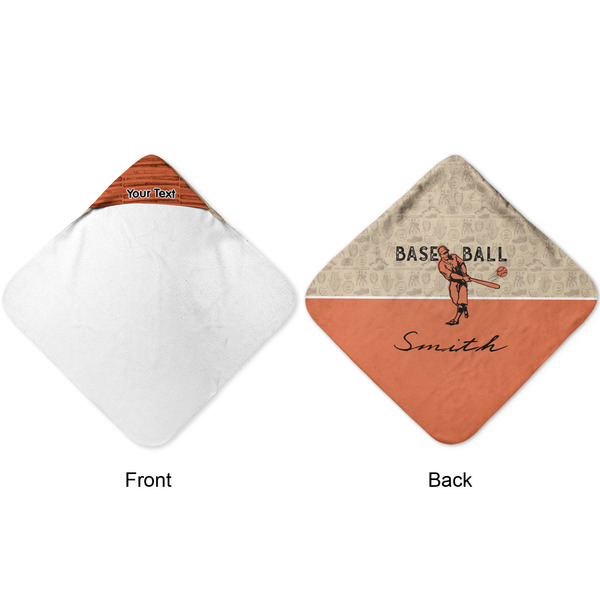 Retro Baseball Hooded Baby Towel- Approval