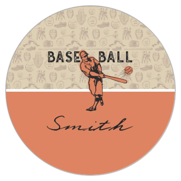 Retro Baseball Icing Circle - XSmall - Single