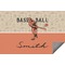 Retro Baseball Indoor / Outdoor Rug (Personalized)