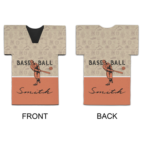 Retro Baseball Jersey Bottle Cooler - APPROVAL