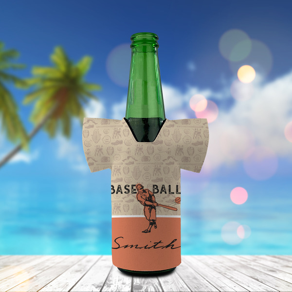 Retro Baseball Jersey Bottle Cooler - LIFESTYLE