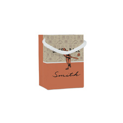 Retro Baseball Jewelry Gift Bags - Matte (Personalized)