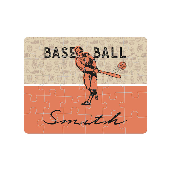Custom Retro Baseball Jigsaw Puzzles (Personalized)