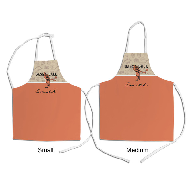 Retro Baseball Kid's Aprons - Comparison