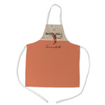 Retro Baseball Kid's Apron w/ Name or Text