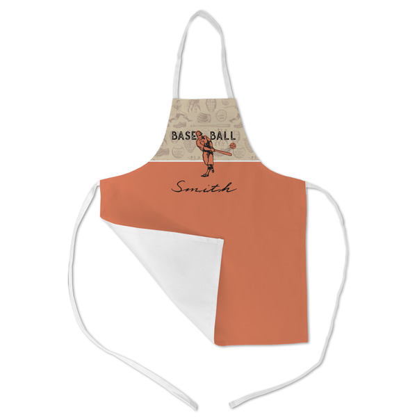 Retro Baseball Kid's Aprons - Medium - Main (med/lrg)