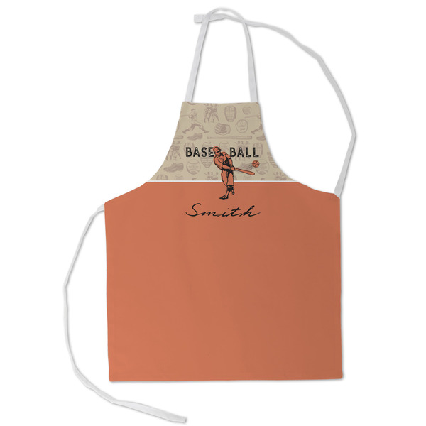 Custom Retro Baseball Kid's Apron - Small (Personalized)
