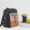 Retro Baseball Kid's Backpack - Lifestyle