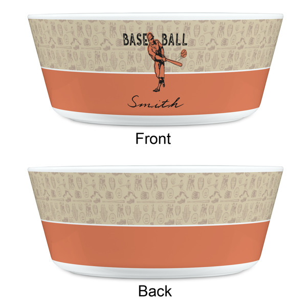 Retro Baseball Kids Bowls - APPROVAL