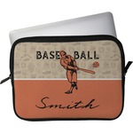 Retro Baseball Laptop Sleeve / Case - 13" (Personalized)