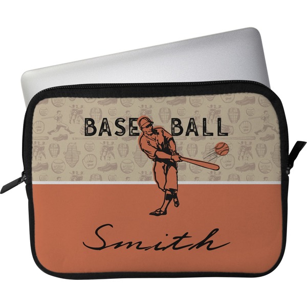 Custom Retro Baseball Laptop Sleeve / Case - 13" (Personalized)