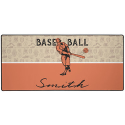 Retro Baseball 3XL Gaming Mouse Pad - 35" x 16" (Personalized)