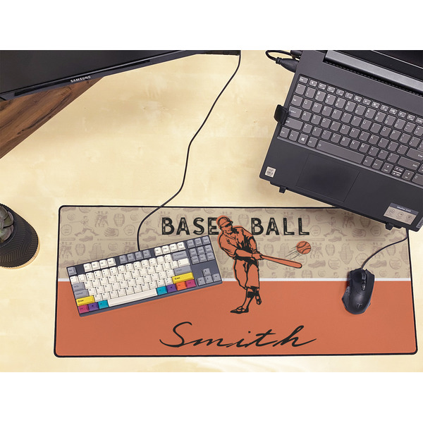 Retro Baseball Large Gaming Mats - LIFESTYLE