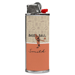 Retro Baseball Case for BIC Lighters (Personalized)