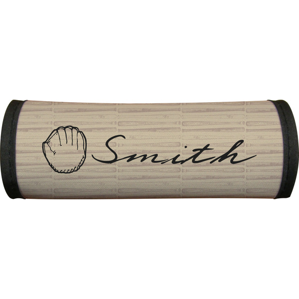 Retro Baseball Luggage Handle Wrap