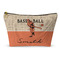 Retro Baseball Makeup Bag (Personalized)